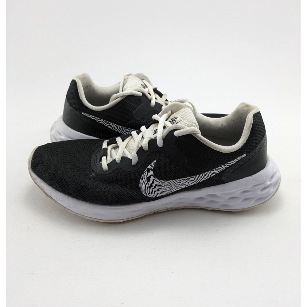 Womens Nike Revolution 6 Next Nature Premium Blk Running Shoes DR9960-001 Size 9
